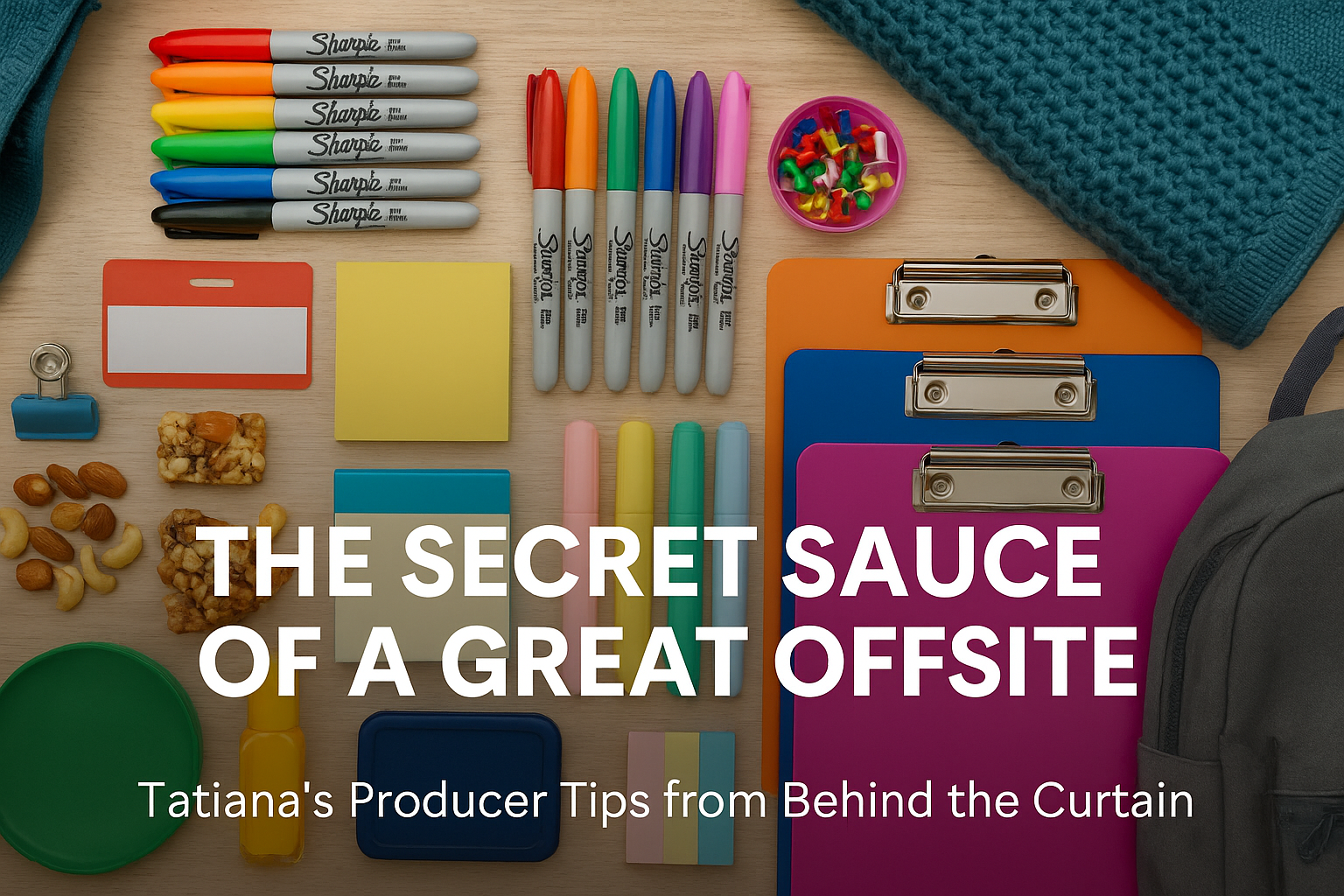 THE SECRET SAUCE OF A GREAT OFFSITE